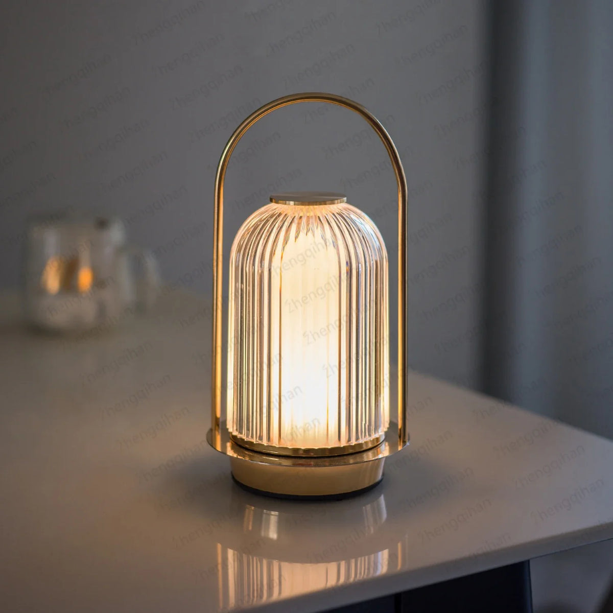 Rechargeable Touch-Control LED Crystal Lamp for Any Space