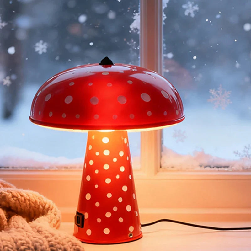 Stylish Touch-Control LED Night Lamp with Wireless Charging
