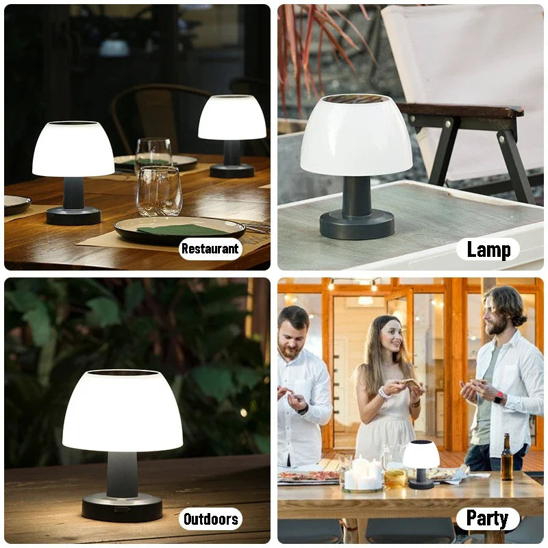 Eco-Friendly Portable Solar LED Lamp for Outdoor & Indoor Use