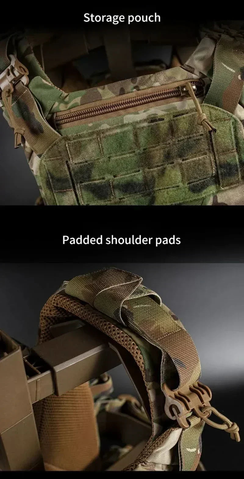 Guardian Tactical Vest with Quick-Release and Modular Design