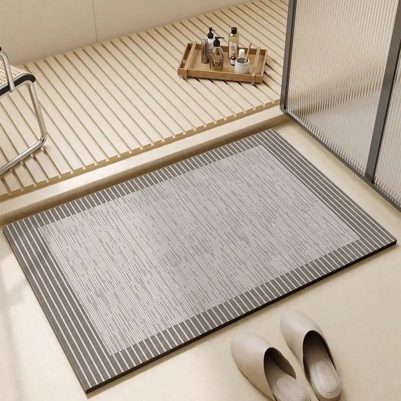 QuickDry Non-Slip Bath Mat for Enhanced Safety
