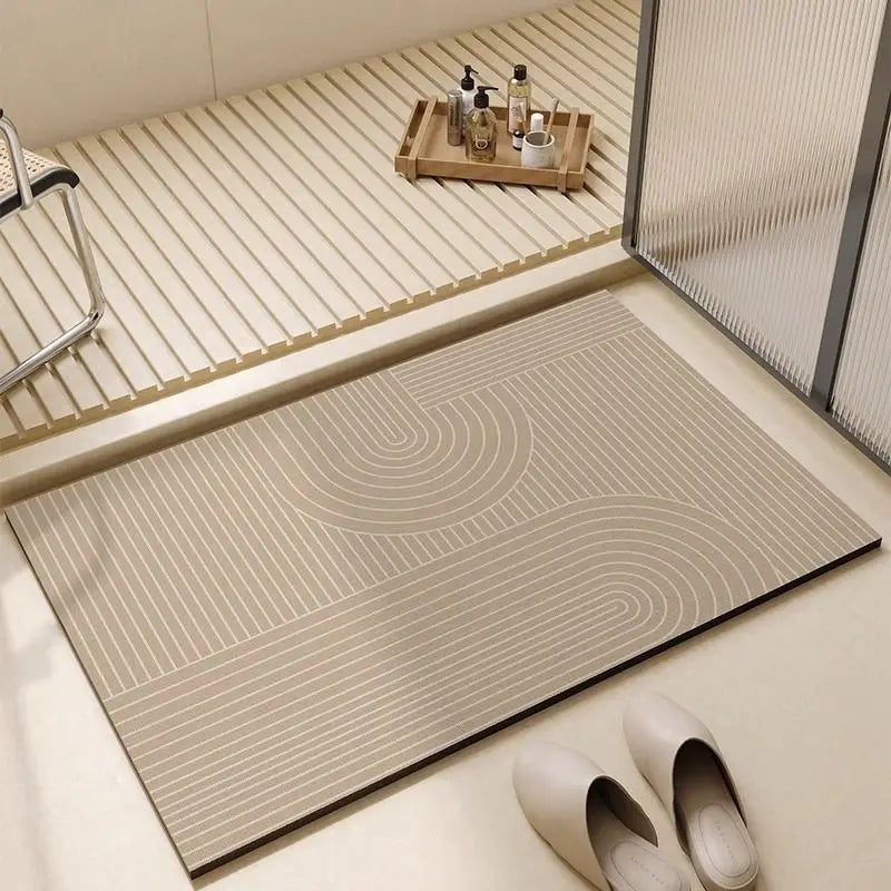 QuickDry Non-Slip Bath Mat for Enhanced Safety
