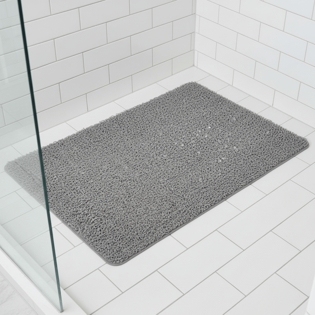 SafeGrip Anti-Slip Shower Mat with Fast-Drying Surface