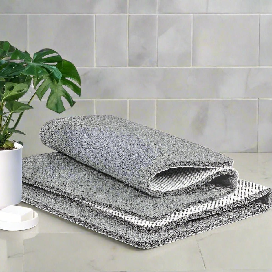 SafeGrip Anti-Slip Shower Mat with Fast-Drying Surface