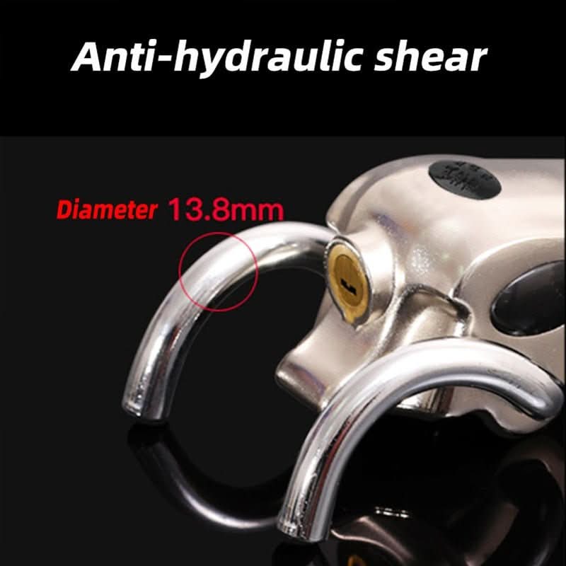 FortressGuard Steering Wheel Lock with Alarm and Triple Defense