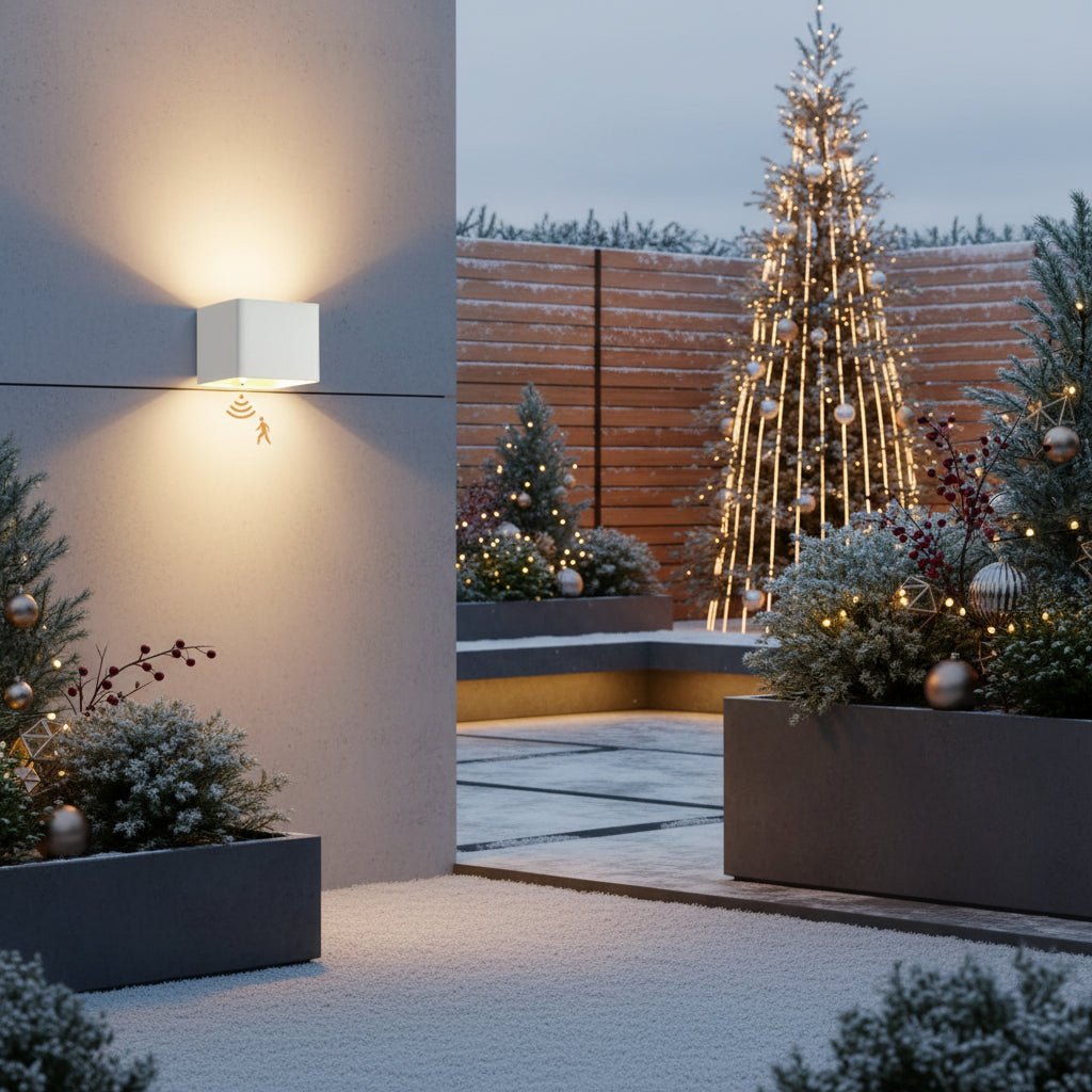SmartGlow Motion-Activated LED Wall Light with Rechargeable Battery