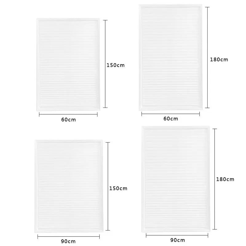 LightGuard Self-Adhesive Pleated Blinds for Privacy & Comfort