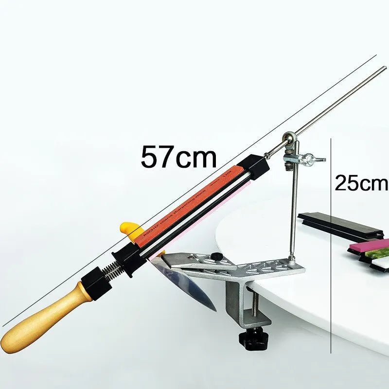 Precision Pro Manual Knife Sharpener with Adjustable Clamp