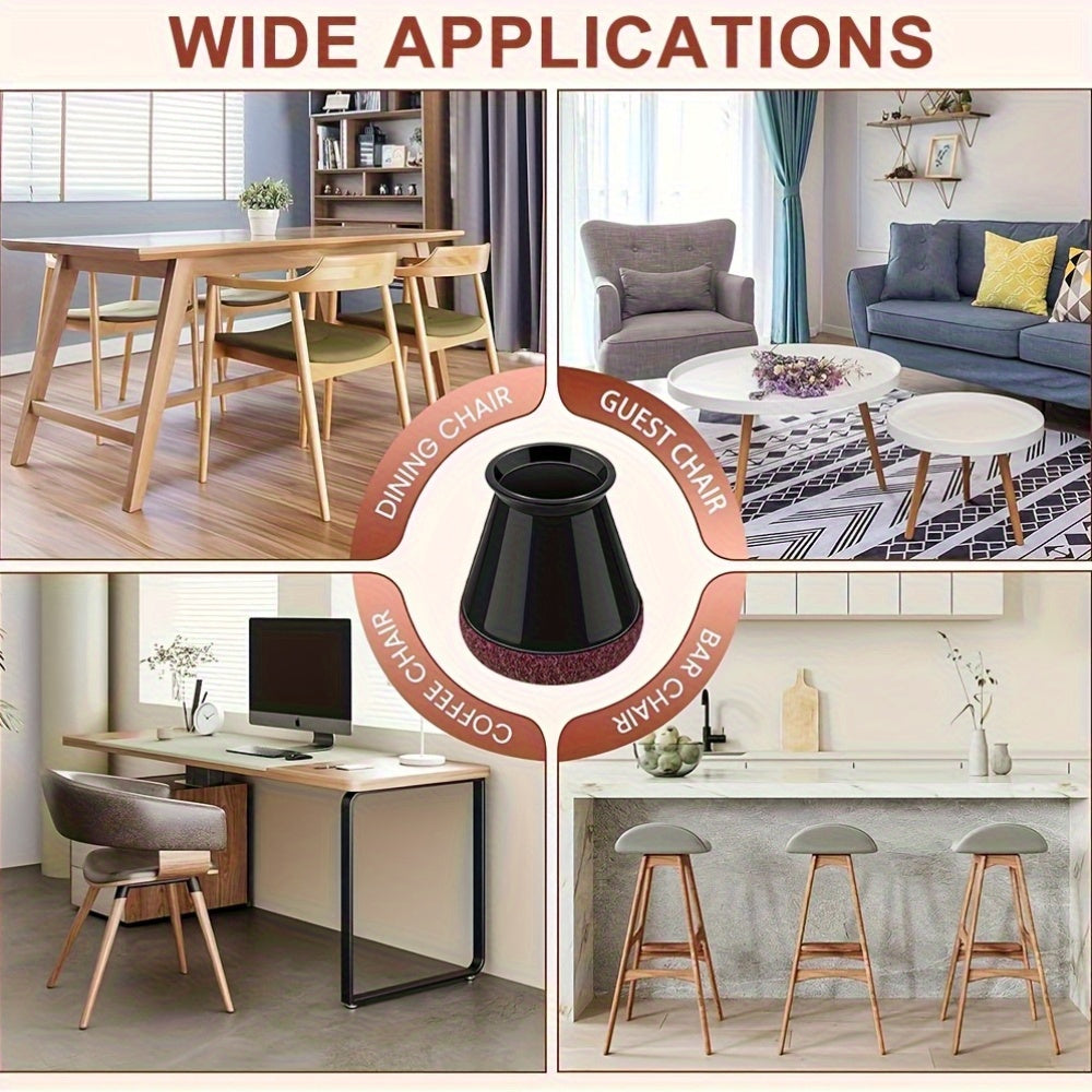 Ultimate Floor Shield: Silicone Chair Leg Covers