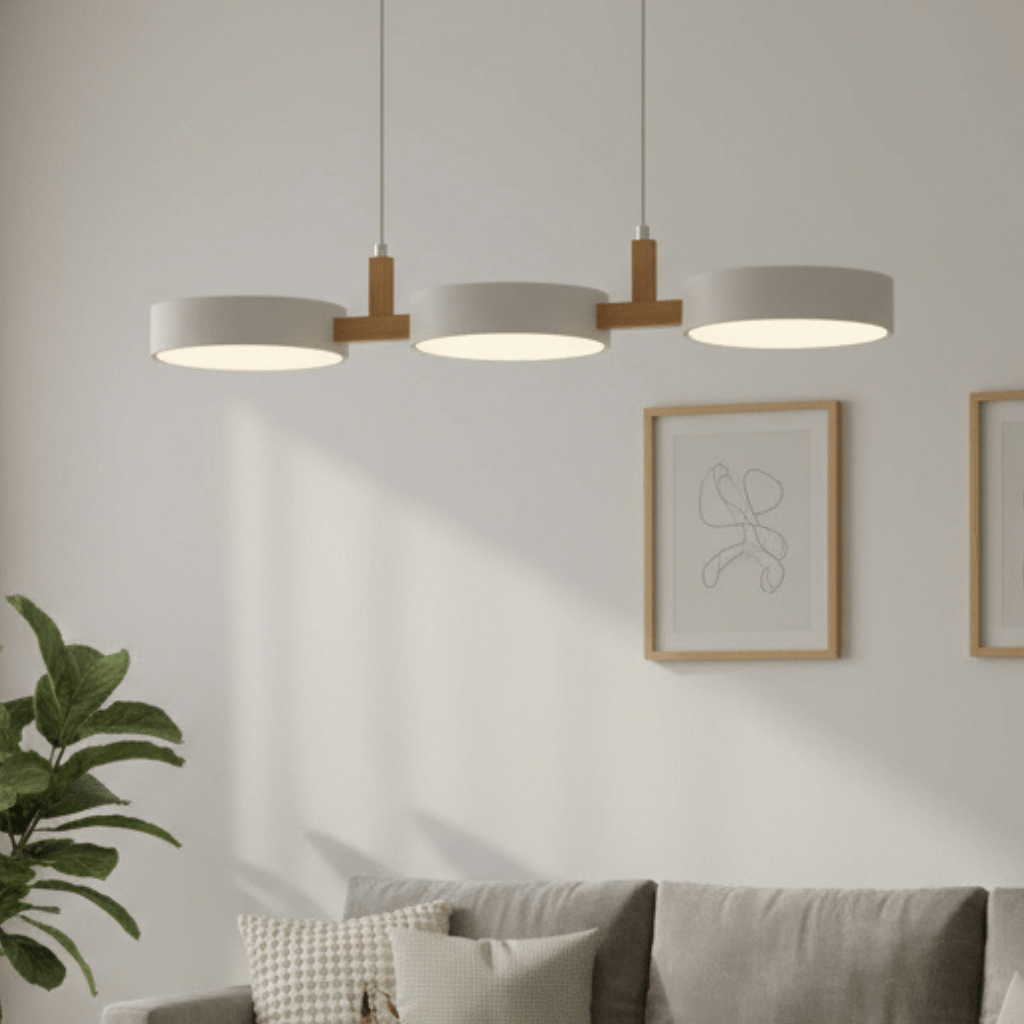 LUMINA Nordic-Style LED Pendant Light with Soft Illumination