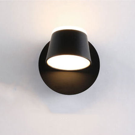 Versatile LED Wall Light with Adjustable Shade and Three Flame Settings