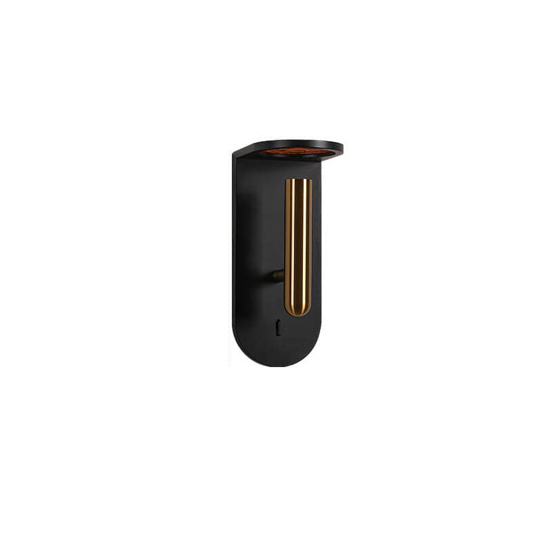 Adjustable Rotatable LED Wall Sconce Lamp with Creative Flame Light Shadow