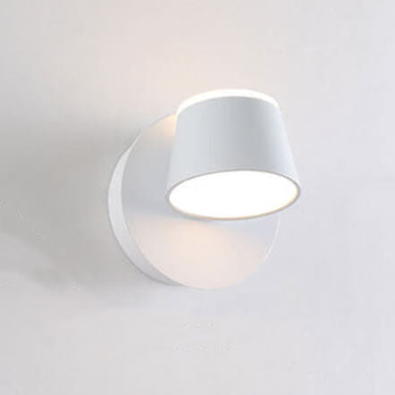 Versatile LED Wall Light with Adjustable Shade and Three Flame Settings