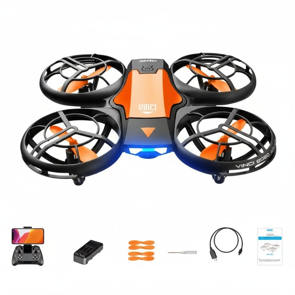 SkyVision Compact FPV Drone with 1080P Camera and Steady Hover