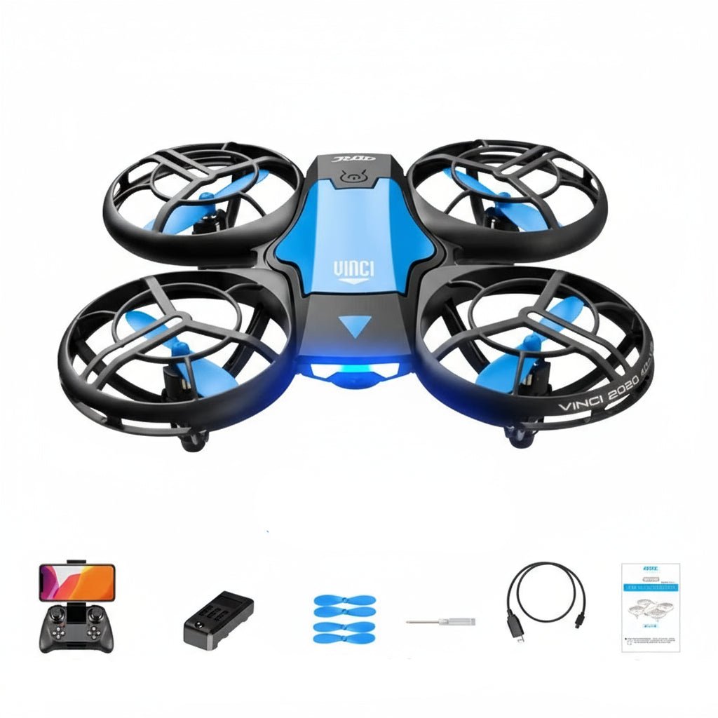 SkyVision Compact FPV Drone with 1080P Camera and Steady Hover