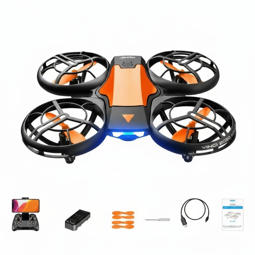 SkyVision Compact FPV Drone with 1080P Camera and Steady Hover