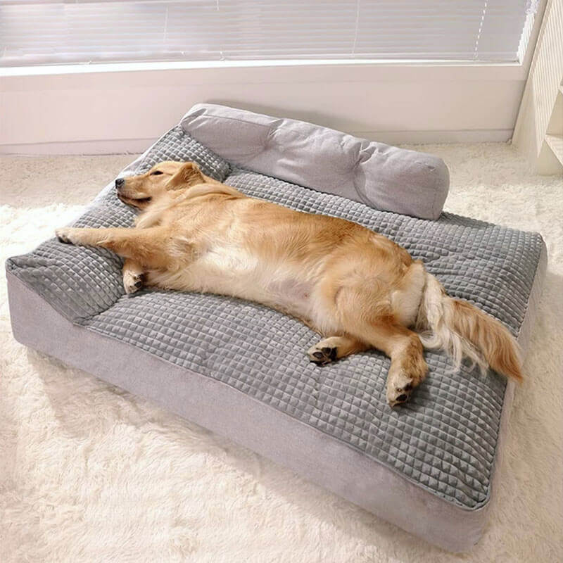 SnuggleSafe Large Pet Bed with Anti-Slip Design for Ultimate Comfort