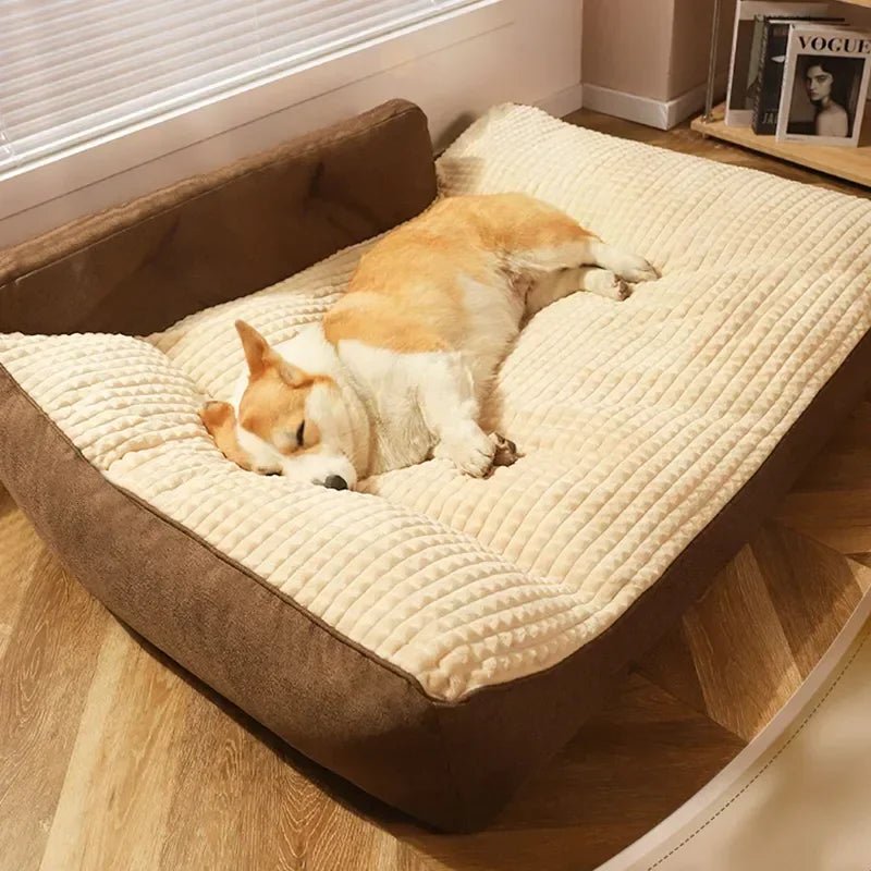 SnuggleSafe Large Pet Bed with Anti-Slip Design for Ultimate Comfort
