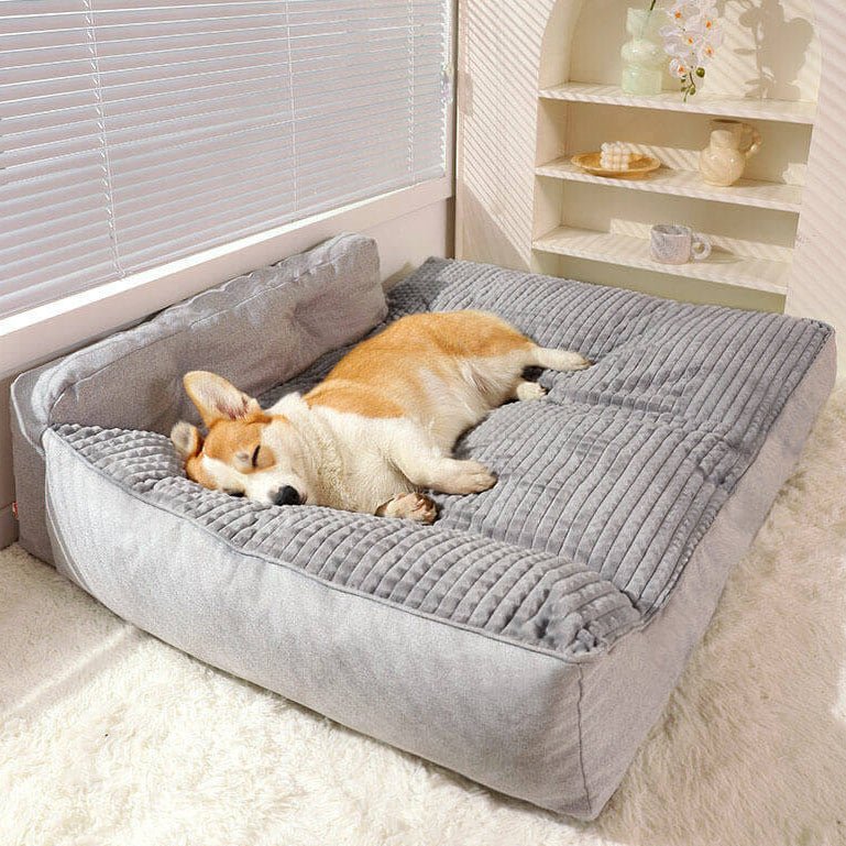 SnuggleSafe Large Pet Bed with Anti-Slip Design for Ultimate Comfort