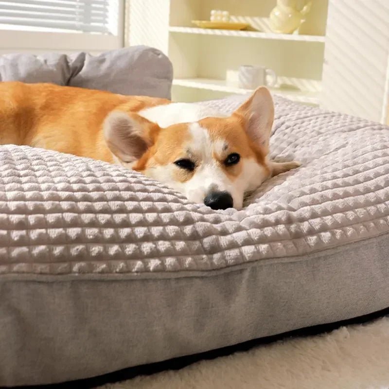 SnuggleSafe Large Pet Bed with Anti-Slip Design for Ultimate Comfort