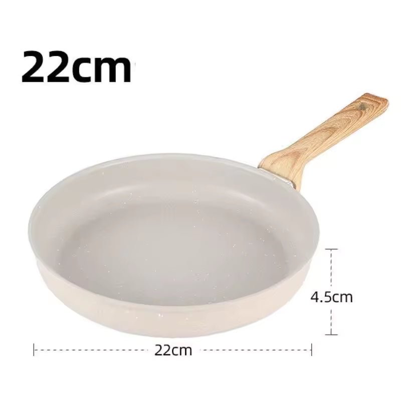 CeramiCook Nonstick Wok and Frying Pan for All Stovetops