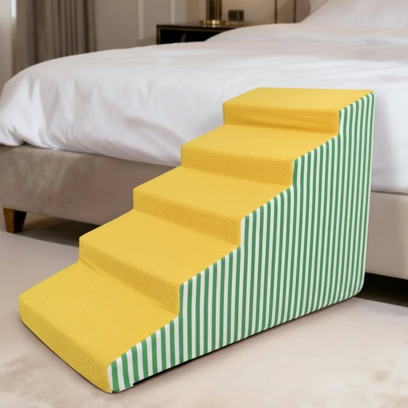 PawLift Gentle Incline Foam Steps for Dogs with Secure Base