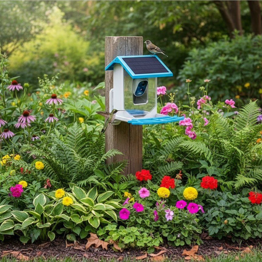 SolarLens Smart Bird Feeder with 2.4K HD Camera & Night Vision