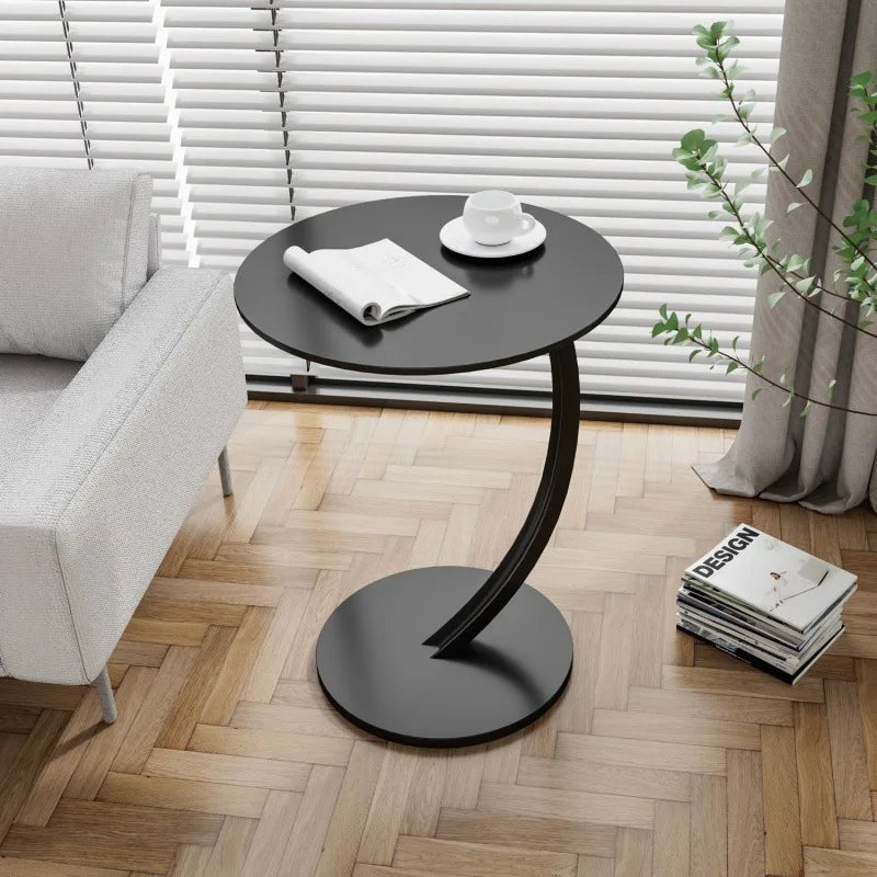 NexTable Compact Round Side Table for Stylish Small Spaces