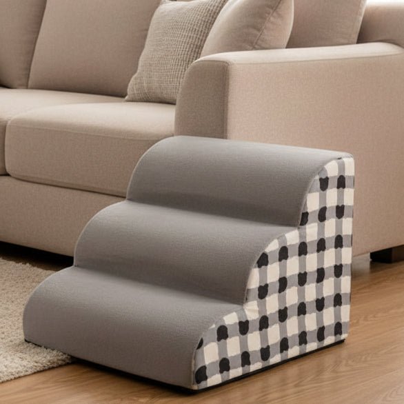 ComfortStep Non-Slip Foam Dog Stairs for Effortless Climbing