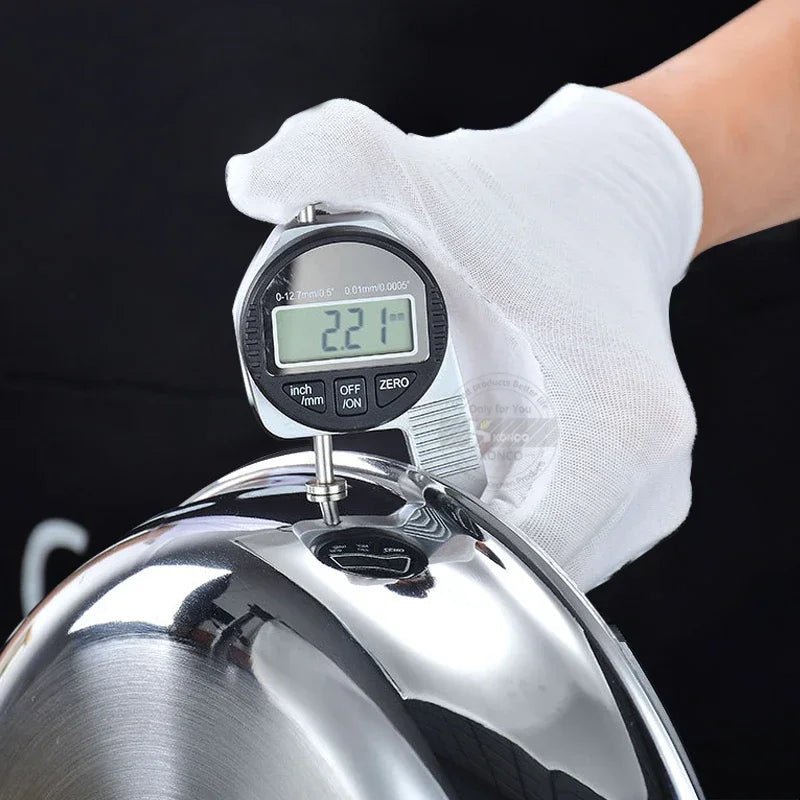ChefMaster Premium Stainless Steel Frying Pan for Versatile Cooking