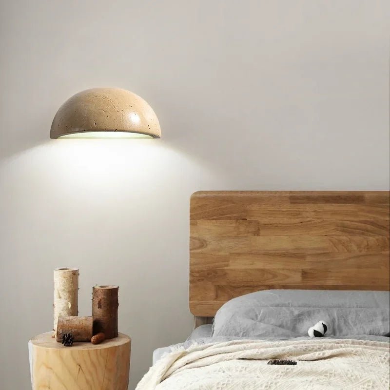 StoneGlow LED Wall Fixture for Ambient Home Illumination