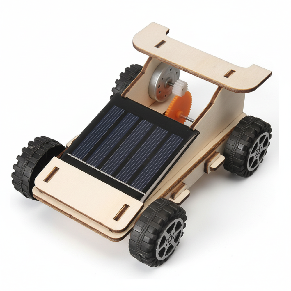 Creative Wooden Vehicle Construction Kit for Young Builders
