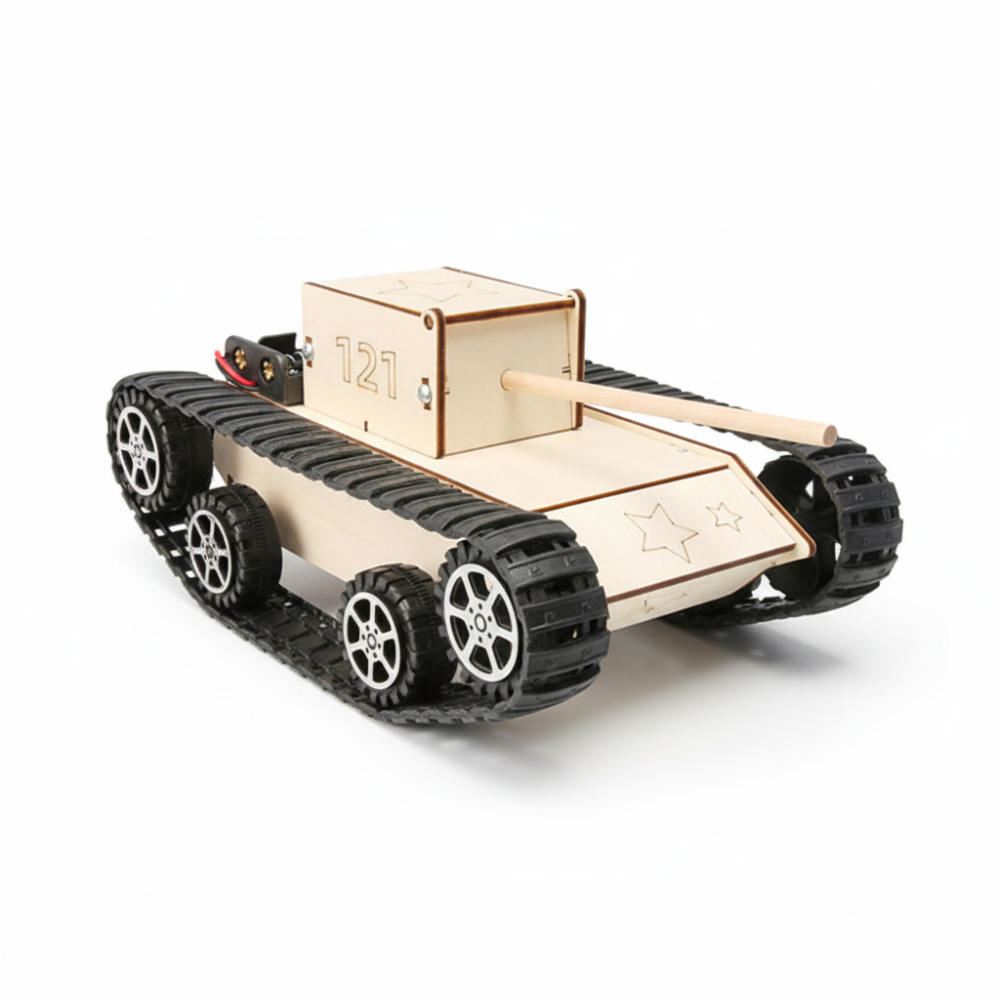 Creative Wooden Vehicle Construction Kit for Young Builders