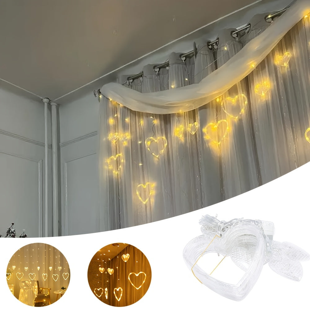 Charming Heart LED String Lights for Enchanting Decor