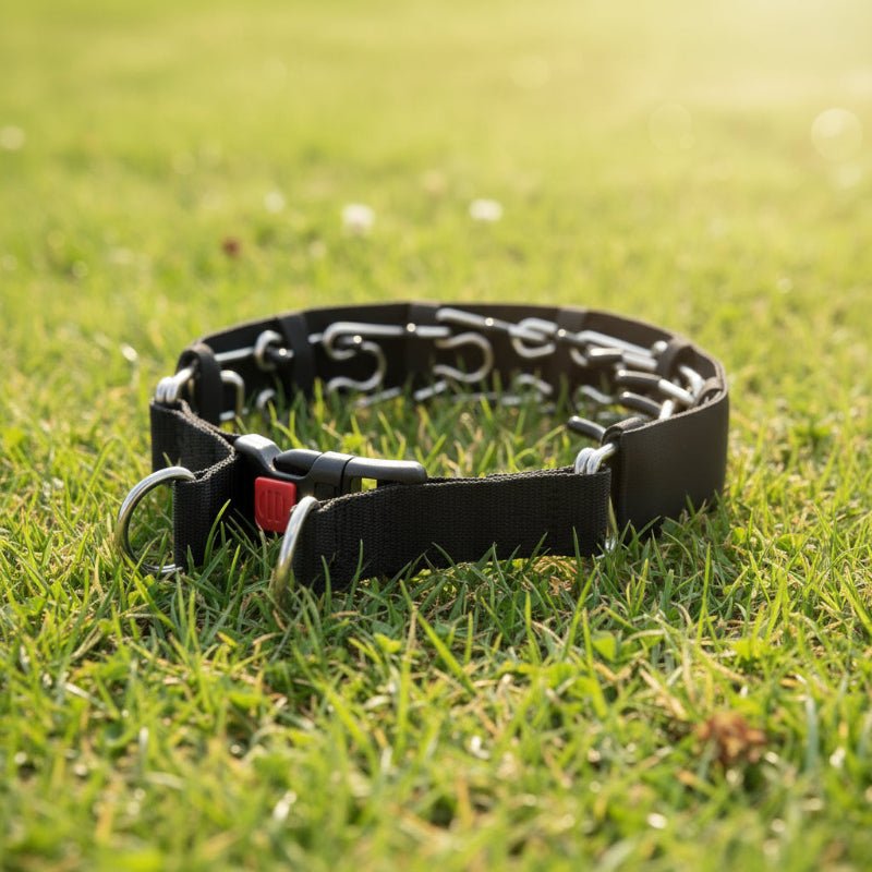 GentleGuide Dog Training Collar with Durable Steel Links