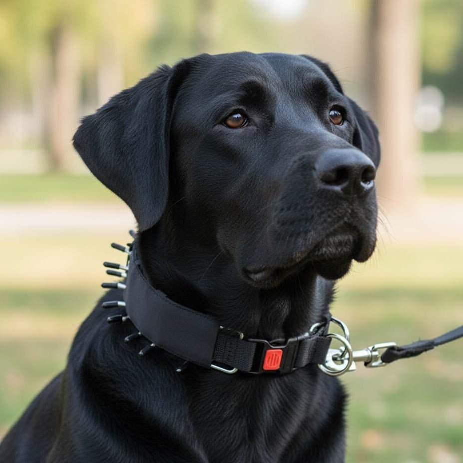 GentleGuide Dog Training Collar with Durable Steel Links