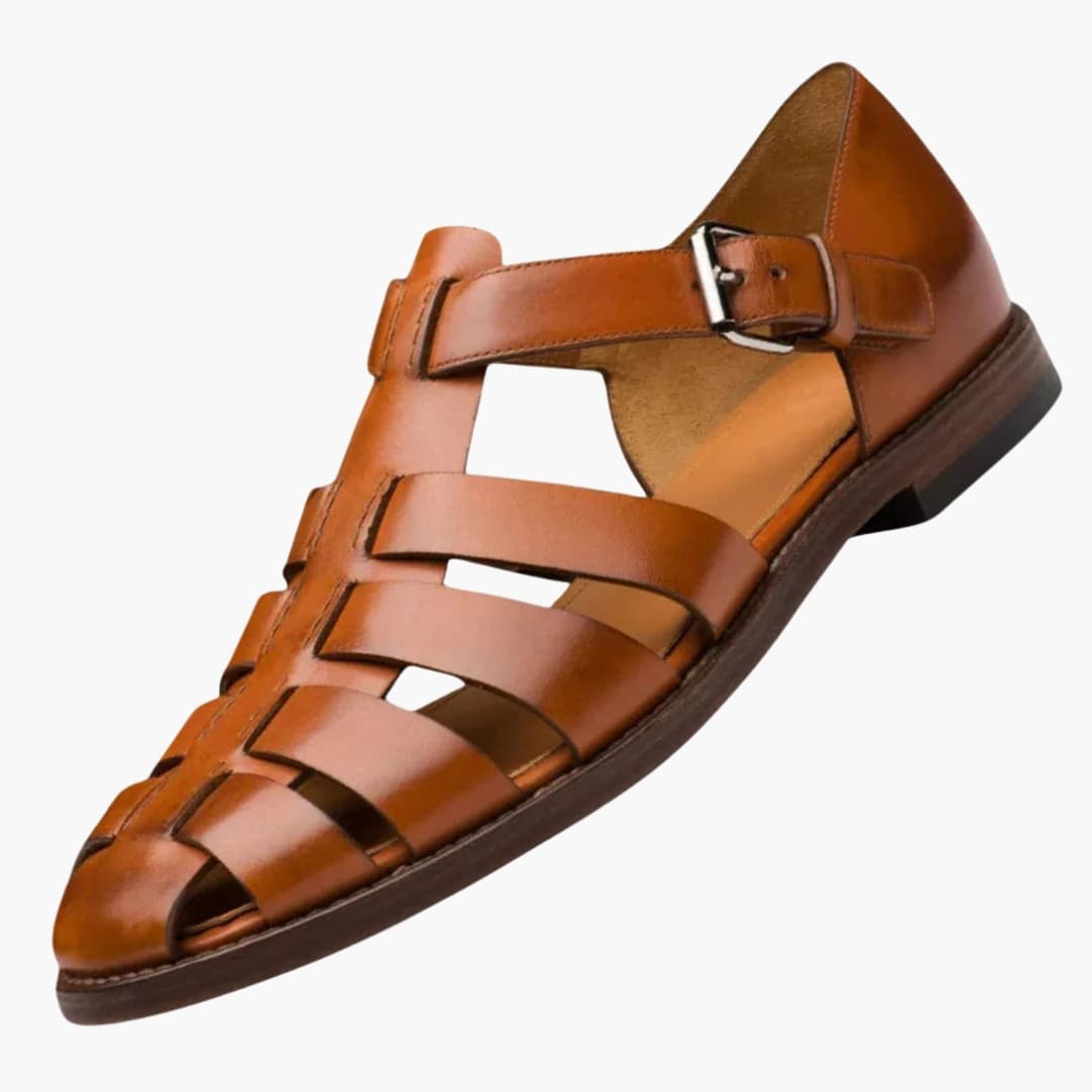 ComfortFit Adjustable Sandals for Men with Secure Buckles
