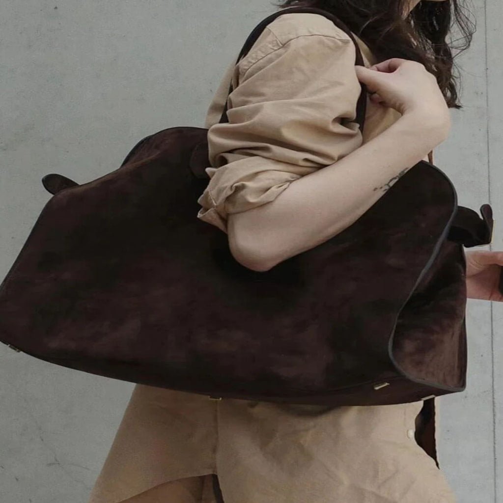 LuxeVibe Eco-Friendly Leather Tote for Daily Adventures