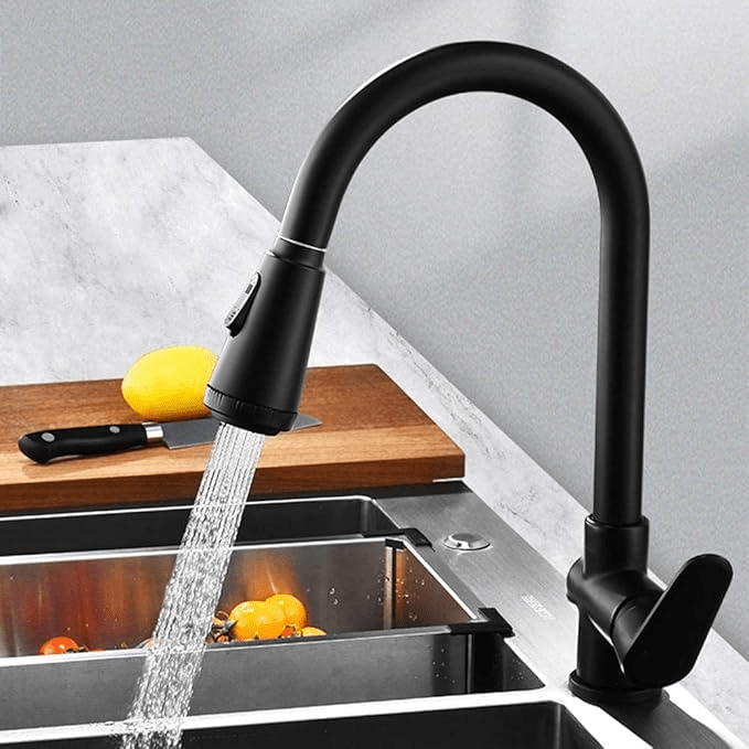 AquaEase Touch Control Kitchen Faucet with Retractable Spray
