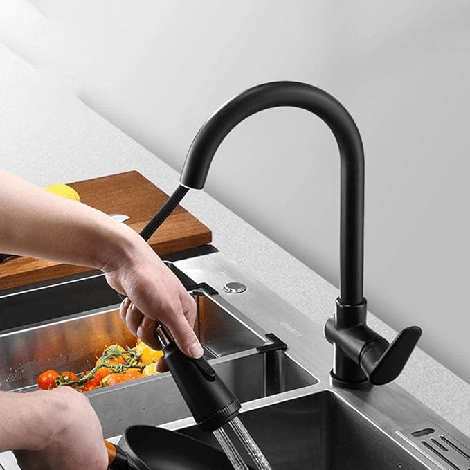 AquaEase Touch Control Kitchen Faucet with Retractable Spray