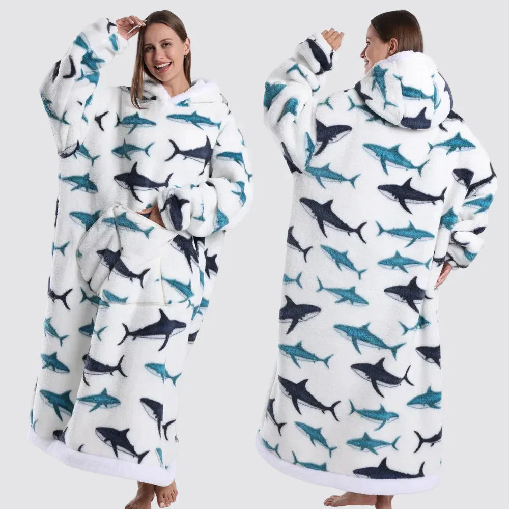 Luxurious Oversized Hoodie Blanket for Ultimate Comfort