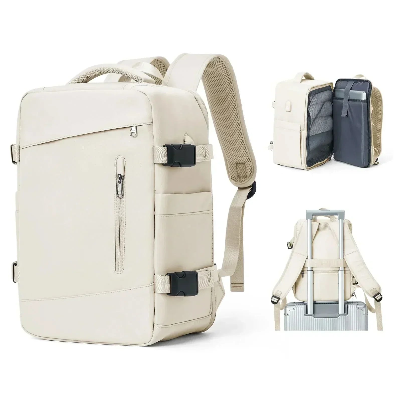 LunaVoyage Women's Versatile Travel Backpack - Sleek & Lightweight