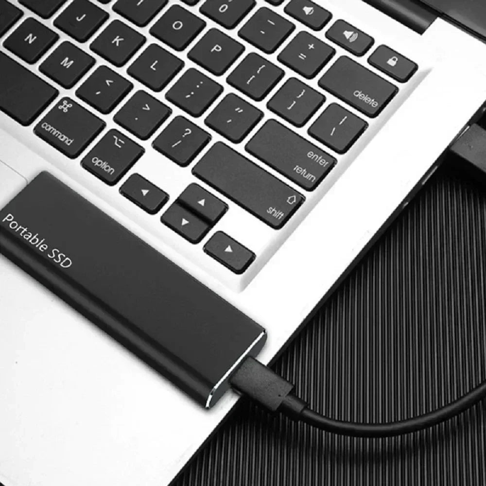 Ultra-Slim Portable SSD with USB 3.2 for Effortless Storage