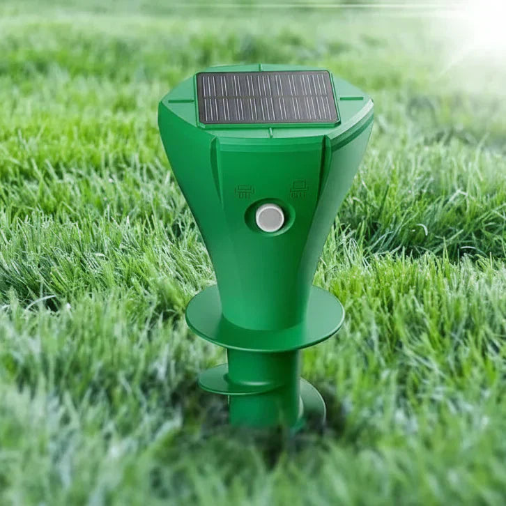 EcoShield Solar Pest Repeller with Vibrational Technology