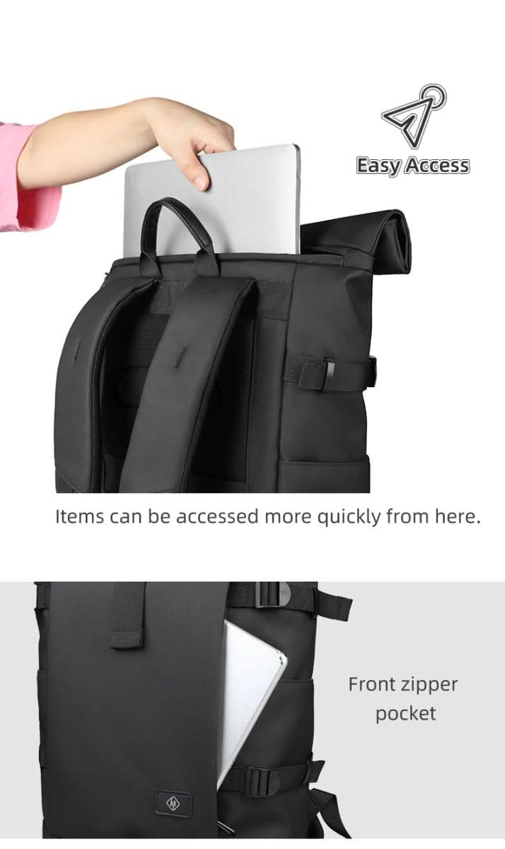 ExpandaPack Versatile Outdoor Backpack with Laptop Sleeve