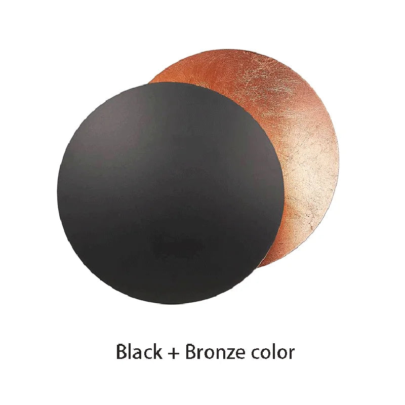 Lunar Glow Wall Sconce – Vintage LED Fixture for Any Space