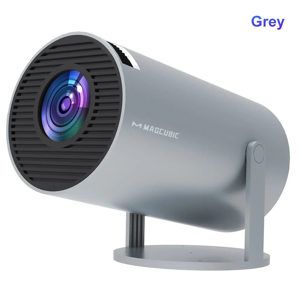 Ultra HD Portable Projector with WiFi6 and Bluetooth for Outdoor Fun