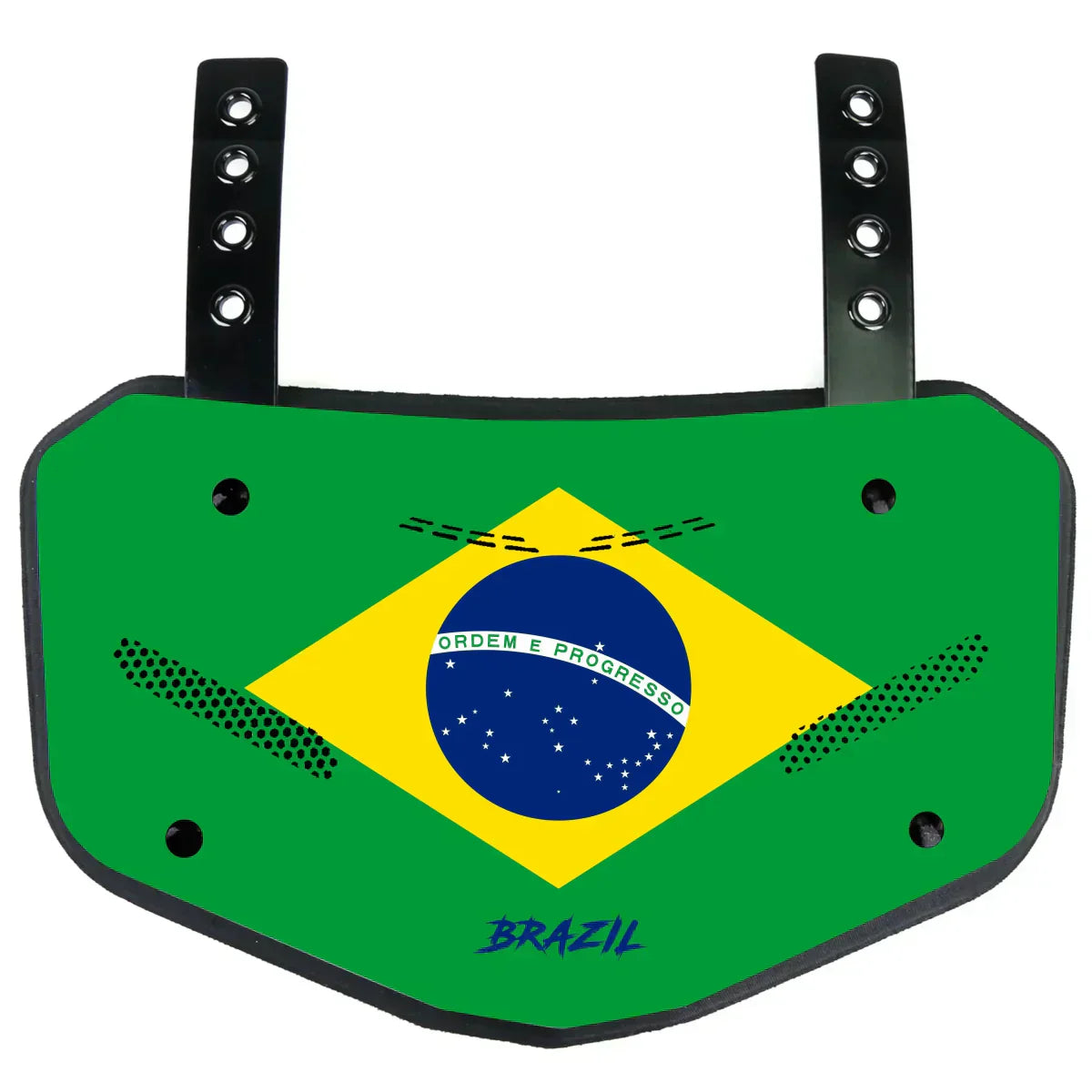 Ultimate Back Guard for Football with Impact Absorption and Airflow