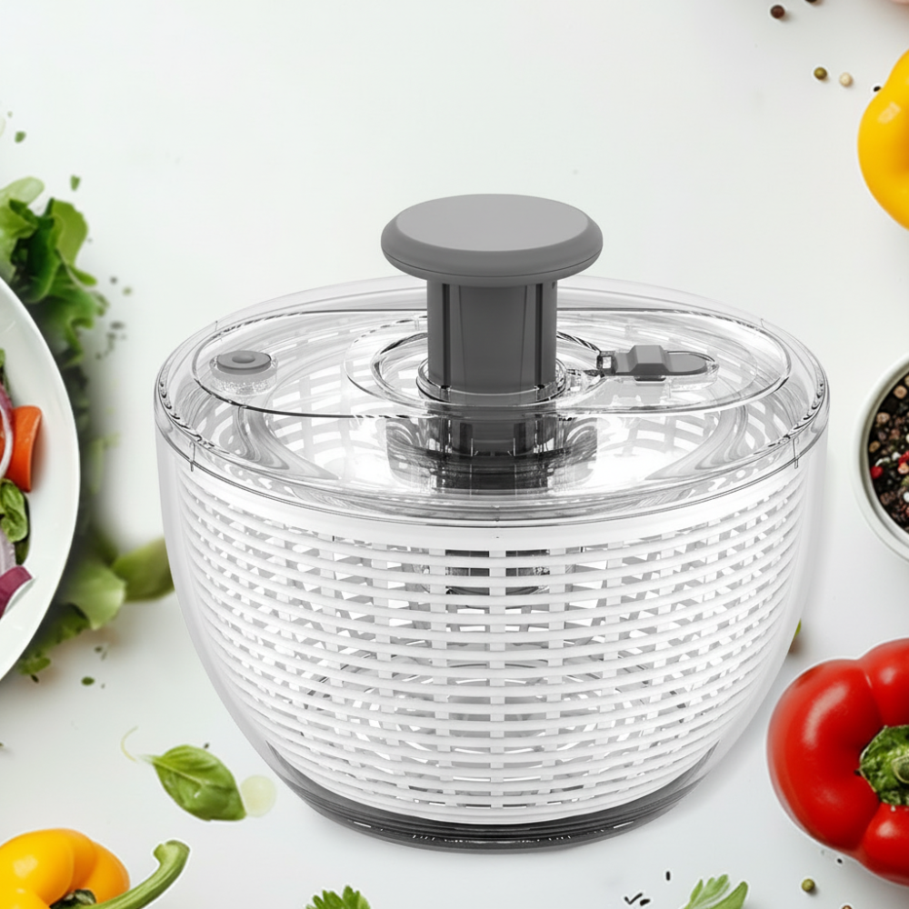 FreshSpin Manual Pump Salad Washer and Dryer