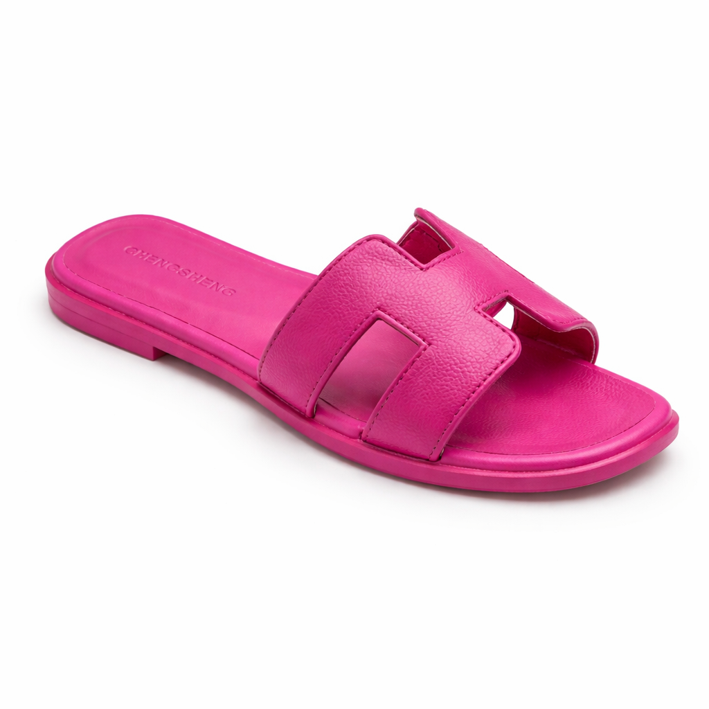 Casual Open-Toe Slide Sandals for Effortless Summer Style